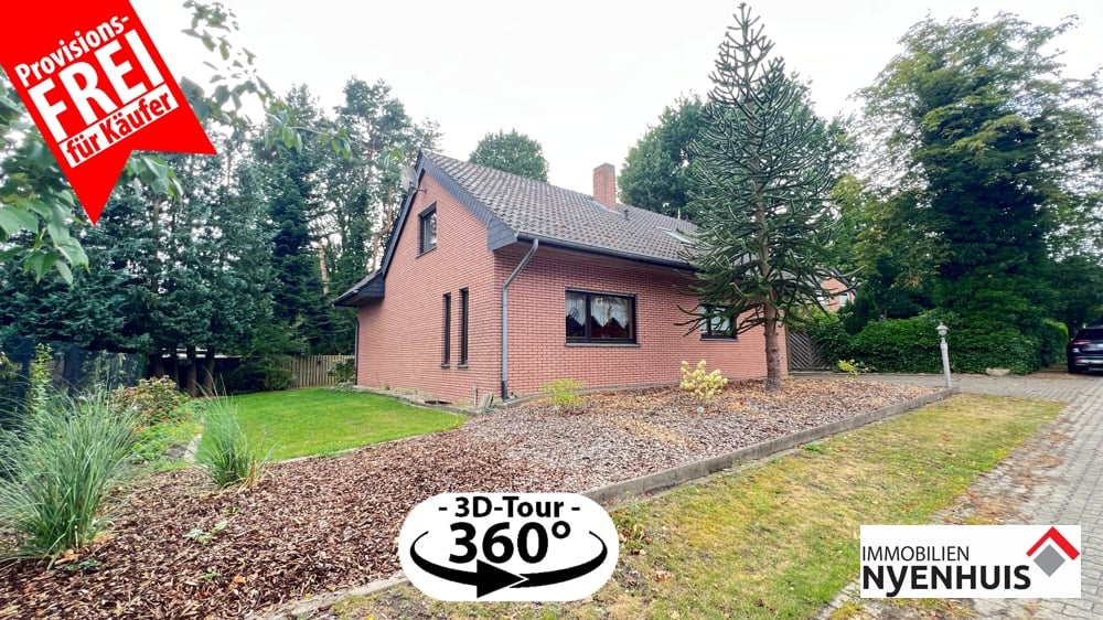 Immobilie in Stavern - Einfamilienhaus mit Garage und Carport ** Keller ** überdachte Terrrasse ** provisionsfrei für den Käufer - Bild 0