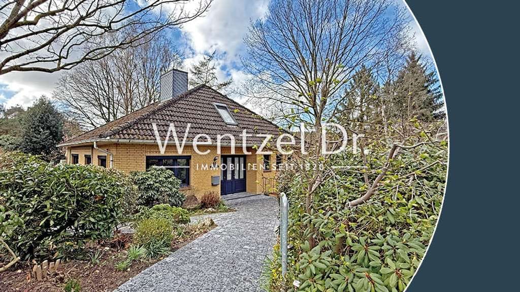 Immobilie in Harsefeld - Geräumiges Einfamilienhaus direkt am Naturschutzgebiet zum Kauf in Harsefeld - Wentzel Dr. - Bild 0