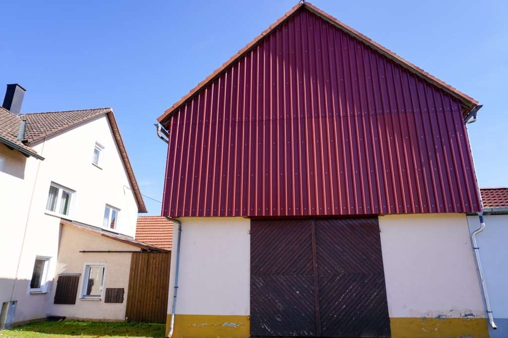 Immobilie in Aufseß - Meine kleine Farm - Wohnhaus mit Schreinerei, Scheunen, Stall, Freifläche in Aufseß OT - Bild 3