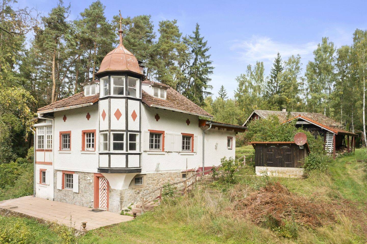 Immobilie in Leupoldsgrün - idyllisches Wochenendhaus in ruhiger Alleinlage auf 4,5 ha zu verkaufen - Bild 3