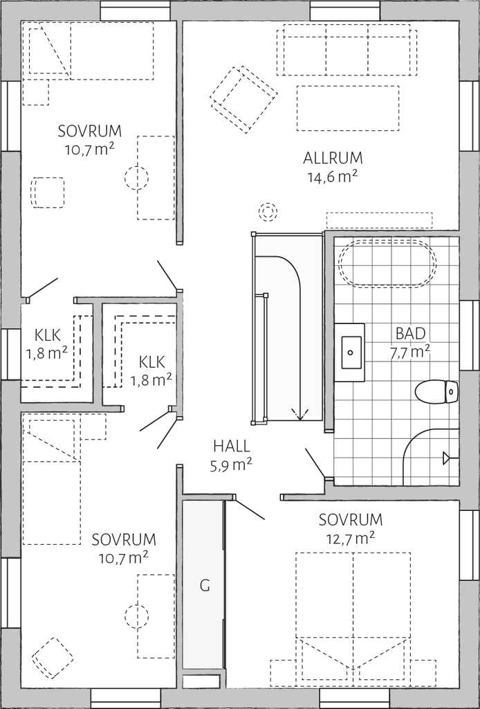Immobilie in Am Mellensee - Am Mellensee_ SCHWEDENAUSBAUHAUS inkl. ca. 410 m² GRUNDSTÜCK - Bild 3
