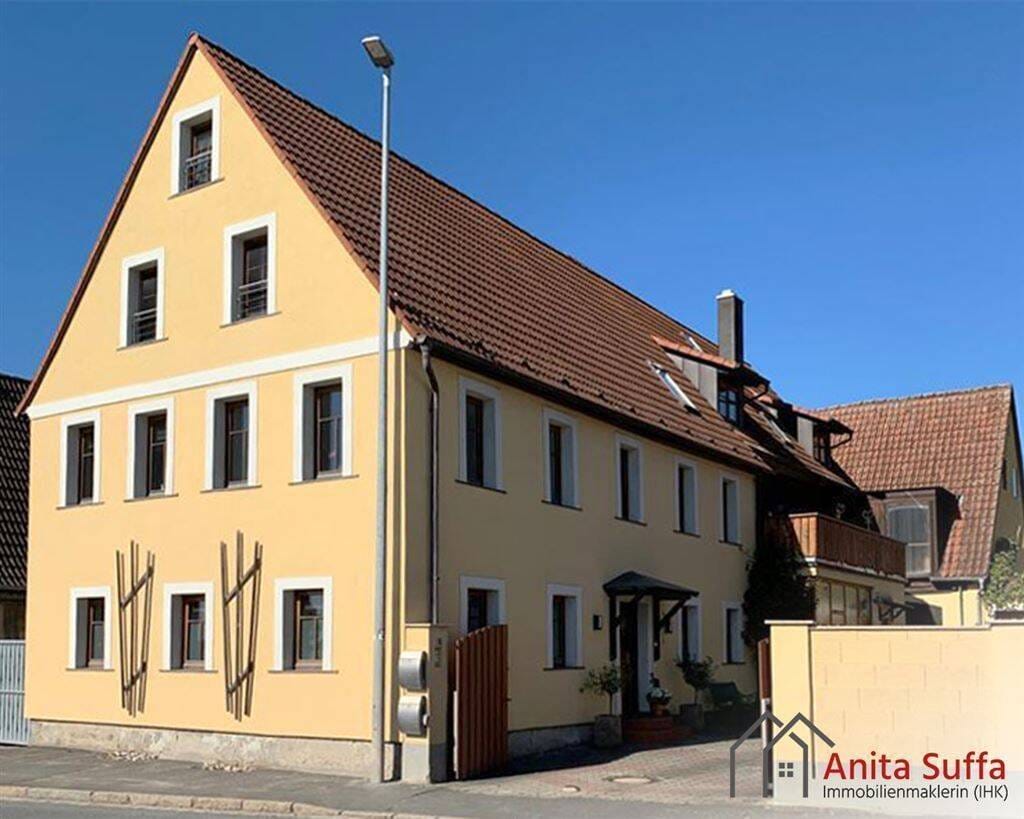 Immobilie in Uehlfeld - Historisches, liebevoll saniertes Wohn- und Gewerbeanwesen mit uneinsehbarer Grün-Oase! - Bild 1
