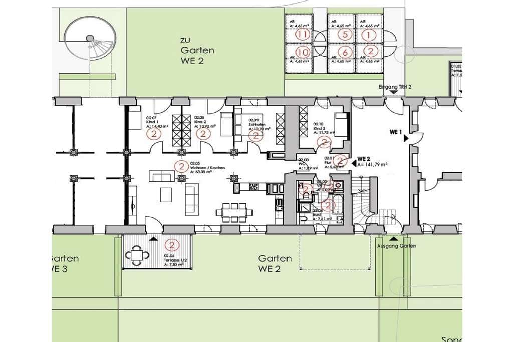 Immobilie in Käbschütztal - 5-Raum-Eigentumswohnung im Gutshaus in Taubenheim zu verkaufen - Bild 3