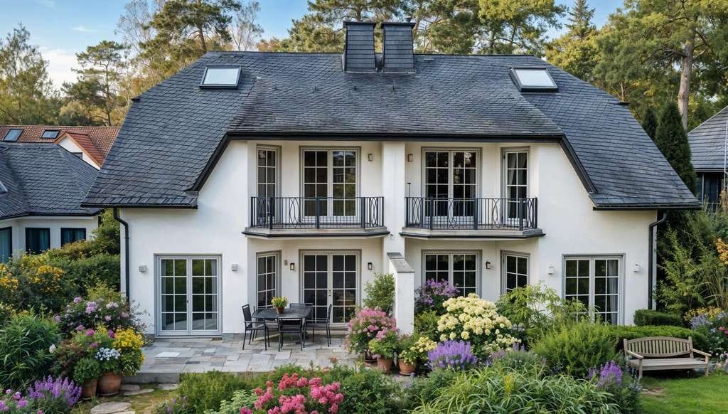 Immobilie in Kleinmachnow - Familienfreundliche große Doppelhaushälfte mit Südgarten, Spa-Bereich und hochwertiger Ausstattung - Bild 2