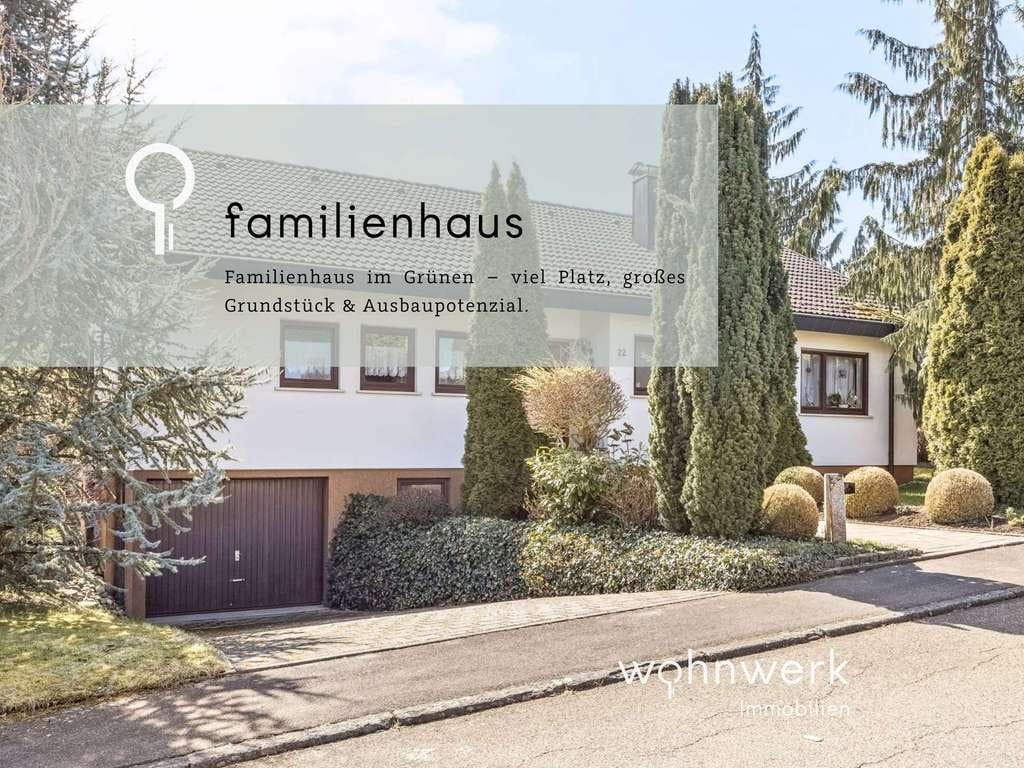 Immobilie in Rietheim-Weilheim - Familienhaus im Grünen – viel Platz, großes Grundstück und Ausbaupotenzial - Bild 0