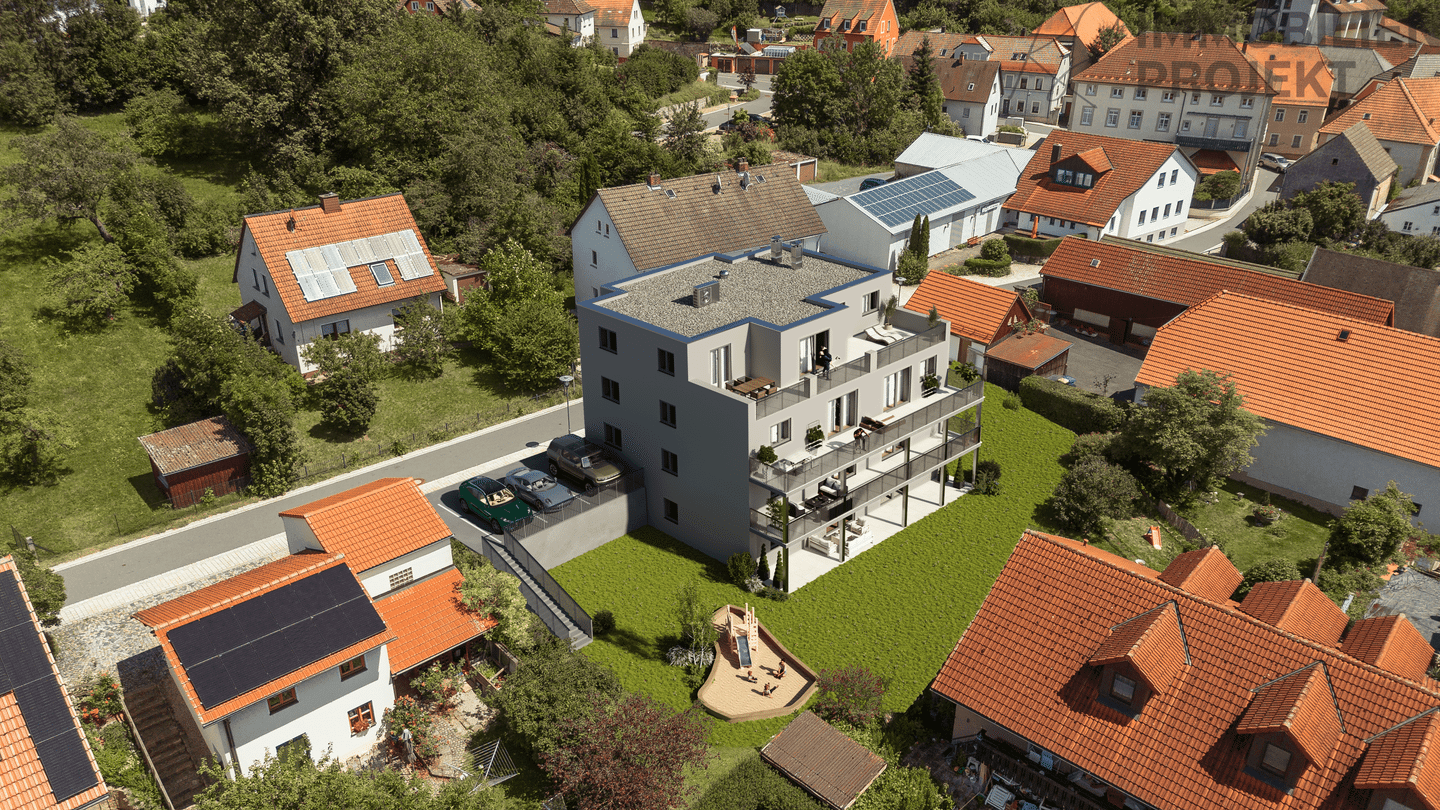 Immobilie in Goldkronach - Penthouse mit 45 m² Dachterrasse & eigener Etage - Wohnen mit Weitblick & Privatsphäre - Bild 3
