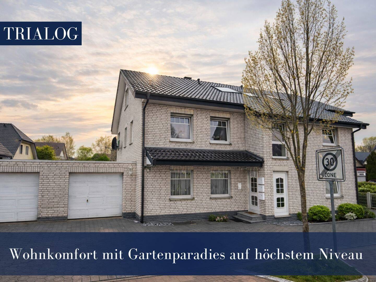 Immobilie in Harsewinkel - Wohnkomfort mit Gartenparadies auf höchstem Niveau - Bild 0