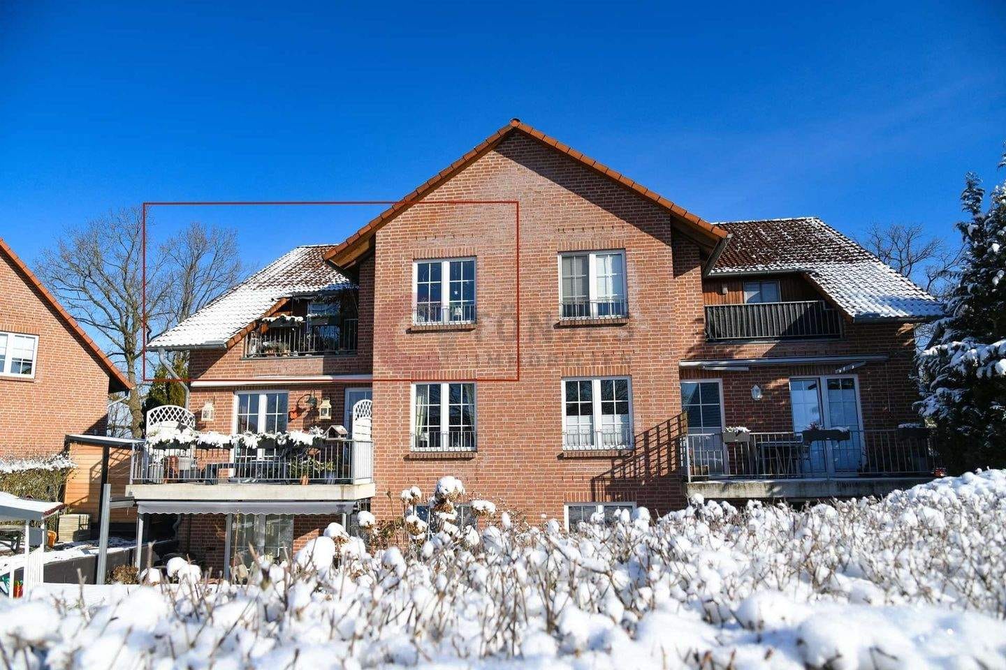 Immobilie in Barnstedt - Helle 2 Zimmerwohnung mit Stellplatz in Melbeck - Bild 1