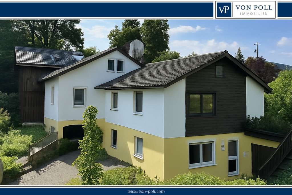 Immobilie in Murnau am Staffelsee - Gepflegtes Mehrfamilienhaus - zentral, großzügig, Wohnen & Arbeiten, Garten, Tiefgarage - Bild 0