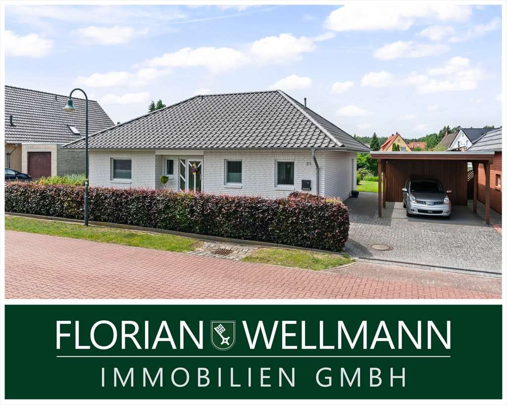 Immobilie in Eystrup - Eystrup | Komfortables Wohnen auf einer Ebene – gepflegter Bungalow mit Carport und tollem Garten. - Bild 1