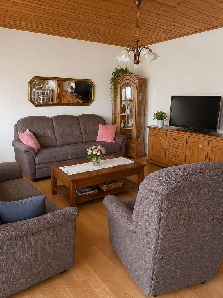 Immobilie in Michelstadt - *Provisionsfrei* Zweifamilienhaus mit großem Garten, Balkon und zwei Garagen in Michelstadt - Bild 1