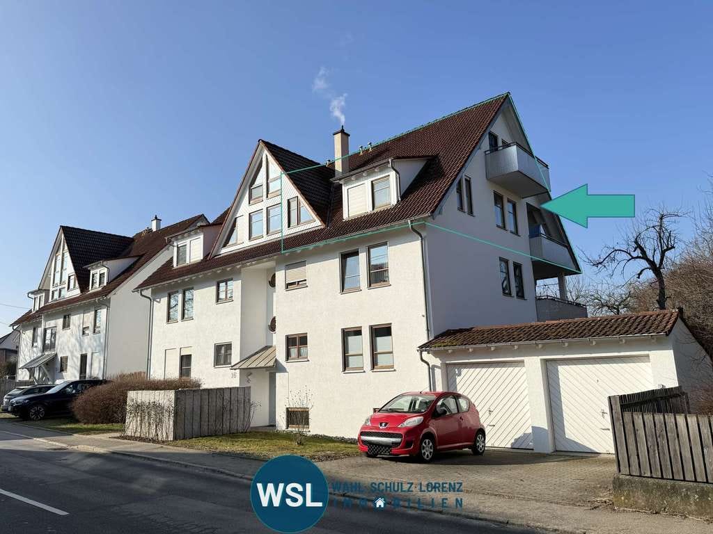 Immobilie in Kusterdingen - Charmante Maisonettewohnung mit 2 große Keller, 2 Balkone und moderner Einbauküche - Bild 0