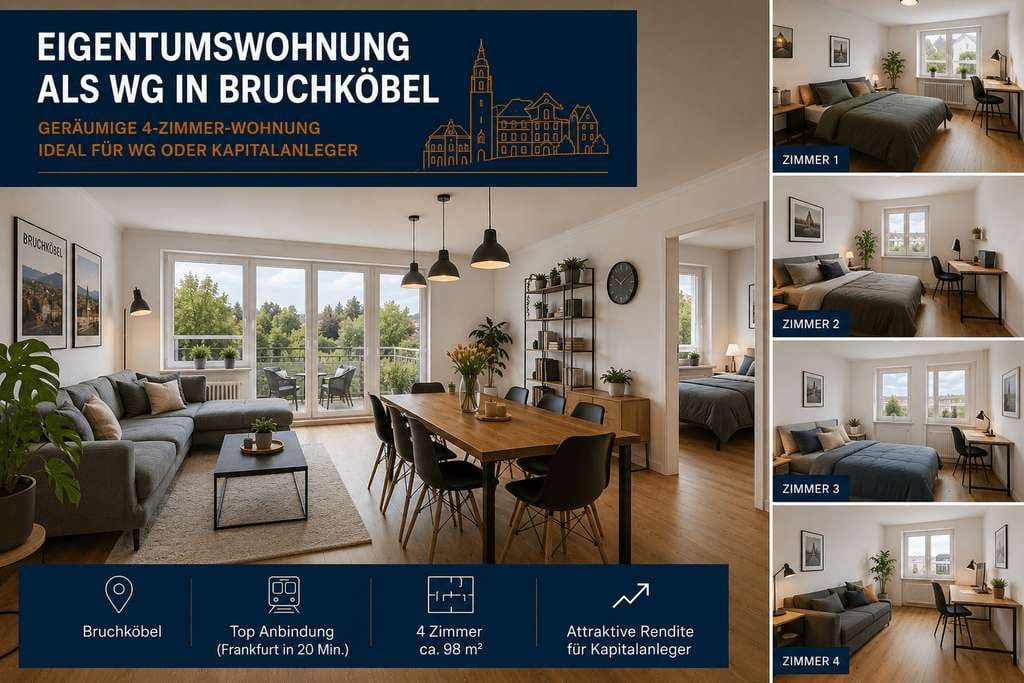 Immobilie in Bruchköbel - Provisionsfrei / Kapitalanlage in Bruchköbel – Sofort Cashflow + massive Steuervorteile nutzen - Bild 0