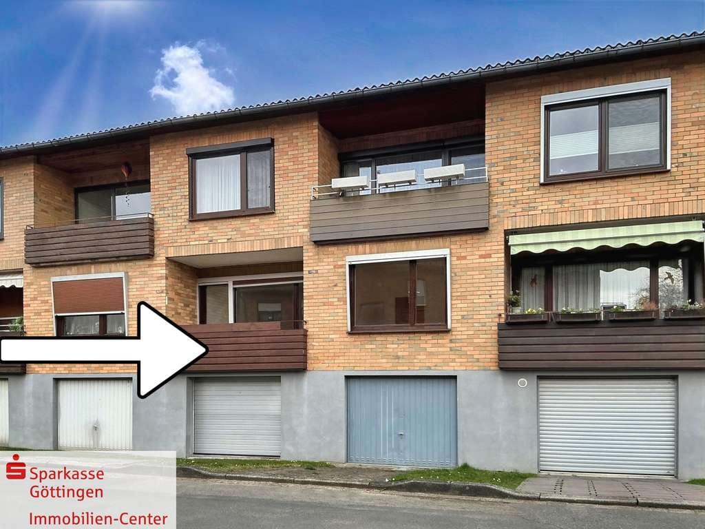 Immobilie in Hann. Münden - 3-Zimmer-Wohnung in zentraler Lage in Hann. Münden, mit Balkon und Garage, frei - Bild 0