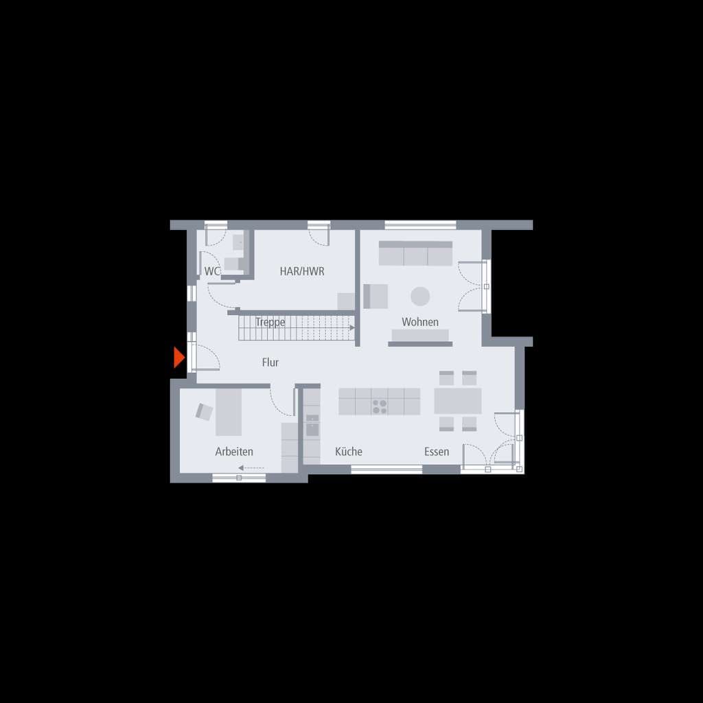 Immobilie in Dornburg - Exklusives OKAL-Architektur-Highlight - EINZUGSFERTIG inkl. Erbbaugrundstück - Bild 2