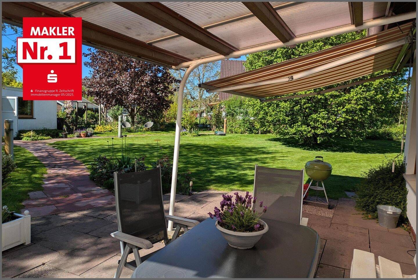 Immobilie in Welver - Klasse Terrasse... mit Blick in den wunderschönen Garten - Bild 0