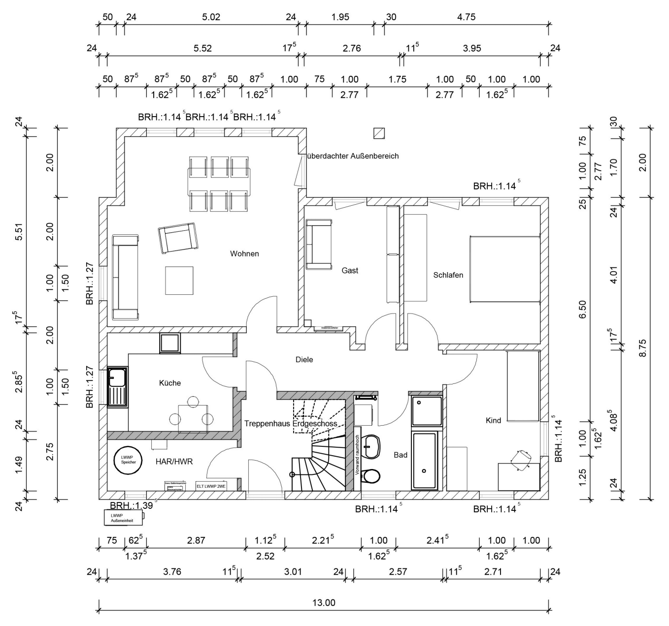 Immobilie in Bayreuth - Town & Country Zweifamilienhaus Domizil 192 (ca. 214,97 m² NRF) auf Baugrundstück in Bayreuth - Bild 4