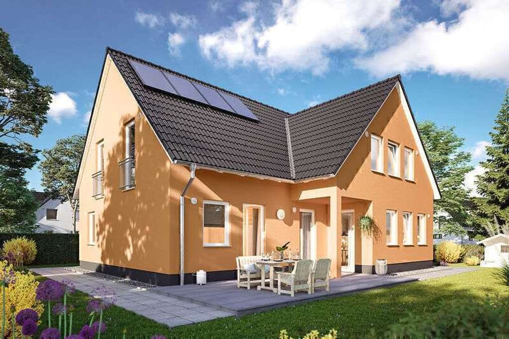 Immobilie in Neuhemsbach - Zweifamilienhaus massiv gebaut, Preis inkl. Grundstück - Bild 0
