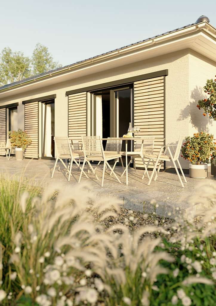 Immobilie in Trittenheim - Trittenheim: Bungalow 78, ideal für die kleine Familie , Übersichtlich und variabel inkl. Grundstück - Bild 1