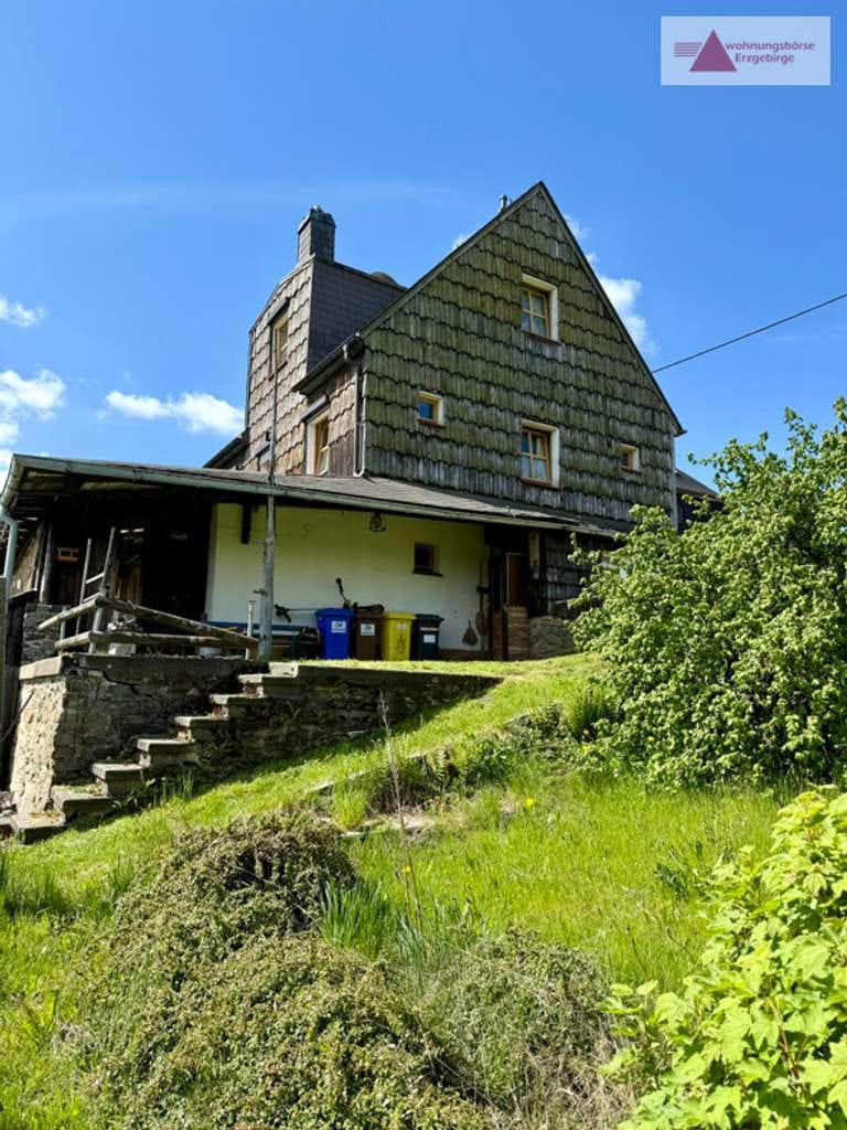 Immobilie in Bärenstein - Einfamilienhaus mit Weitblick in Bärenstein im Erzgebirge – großes Grundstück & Ausbaupotenzial - Bild 2