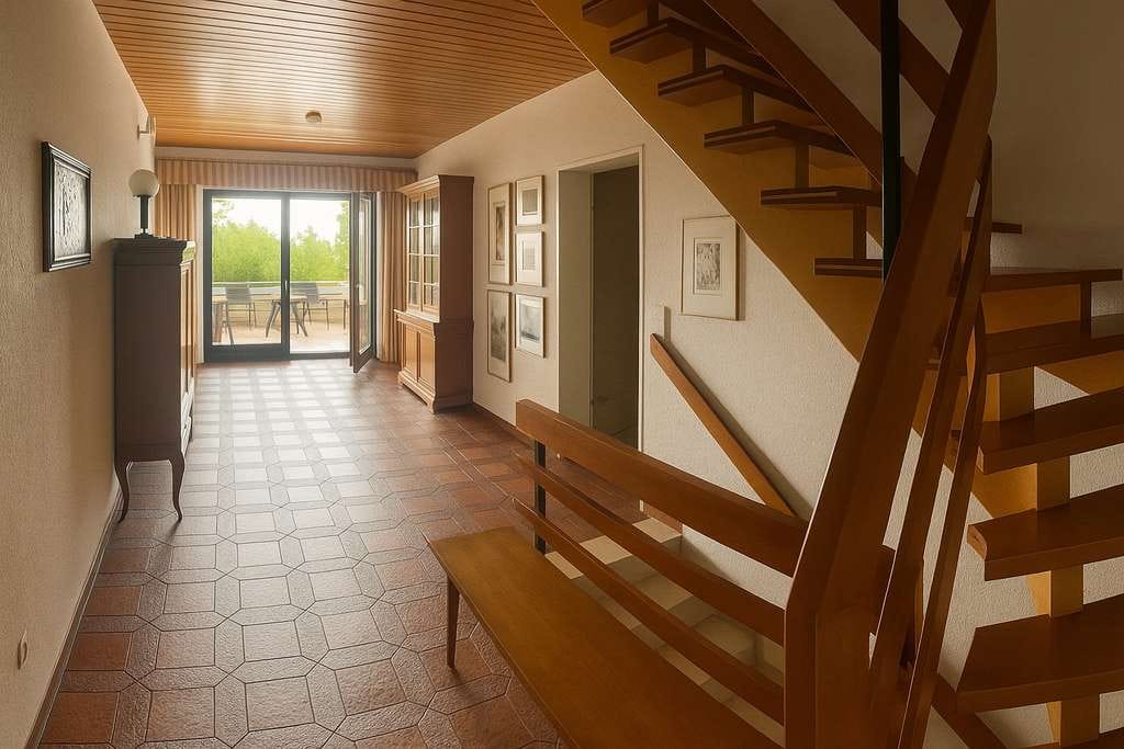 Immobilie in Ronneburg - Traumhaftes Einfamilienhaus mit Einliegerwohnung, sonniger Terrasse und TraumAussicht - Bild 3