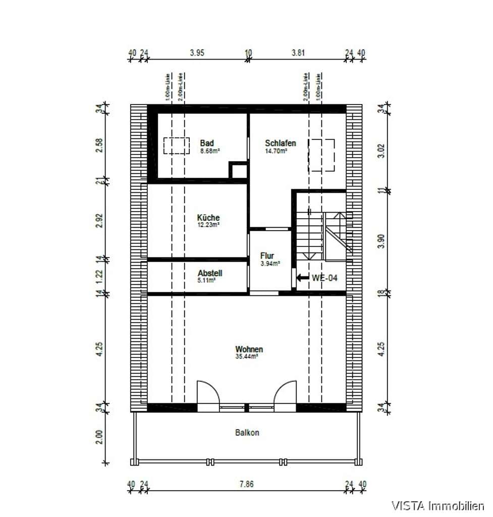 Immobilie in Bickenbach - 4-Parteienhaus in Bickenbach – solide Kapitalanlage mit Entwicklungspotenzial - Bild 3