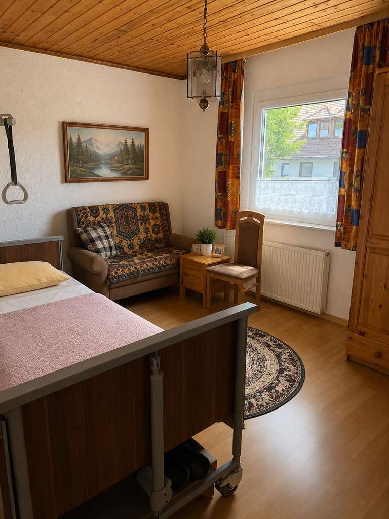 Immobilie in Michelstadt - *Provisionsfrei* Zweifamilienhaus mit großem Garten, Balkon und zwei Garagen in Michelstadt - Bild 4