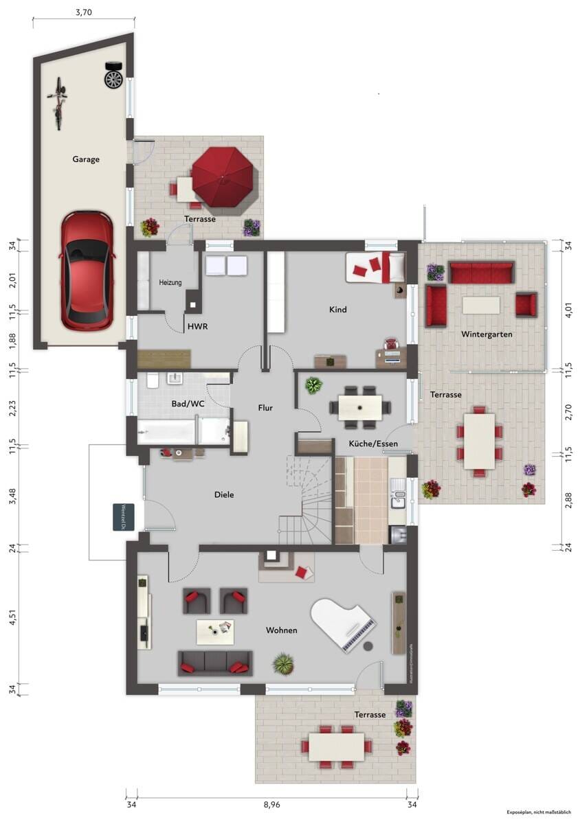 Immobilie in Kröppelshagen-Fahrendorf - Einfamilienhaus mit viel Platz im schönen Kröppelshagen-Fahrendorf zum Kauf - Wentzel Dr. - Bild 1