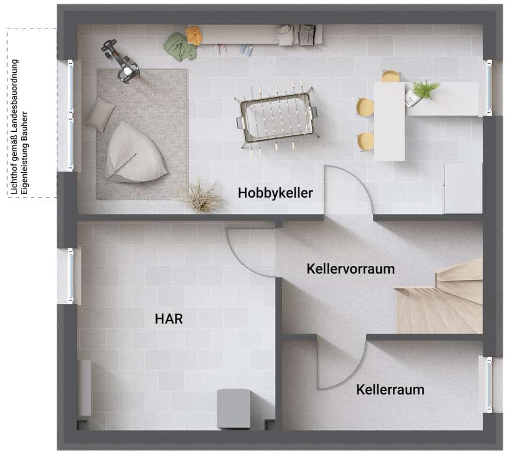 Immobilie in Niederaula - Stadtnahes Wohnen zu mietähnlichen Konditionen! Ihr Town & Country Stadthaus in Niederaula - Bild 4
