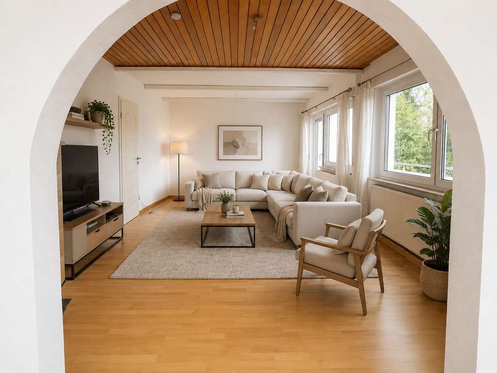 Immobilie in Dettenhausen - Viel Platz für die Familie, großer Garten und Weitblick - Bild 1
