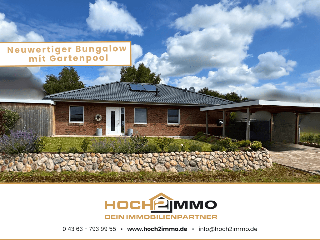 Immobilie in Jevenstedt - Bungalow in Jevenstedt - Bild 0