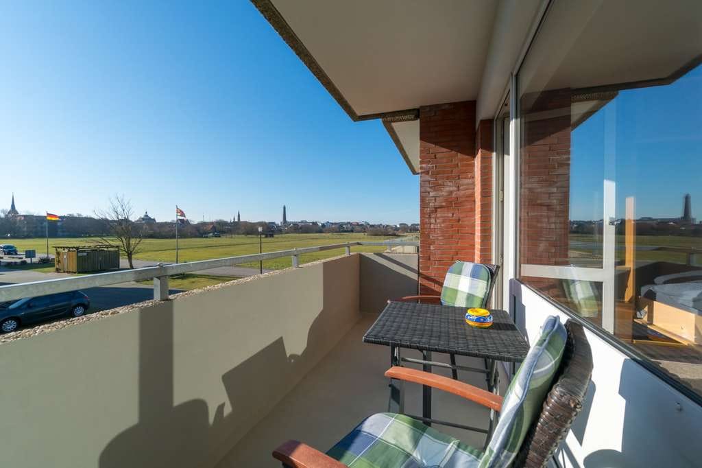 Immobilie in Borkum - Schöner Südbalkon trifft auf geräumigen Schnitt: Appartement zum Verkauf - Bild 0