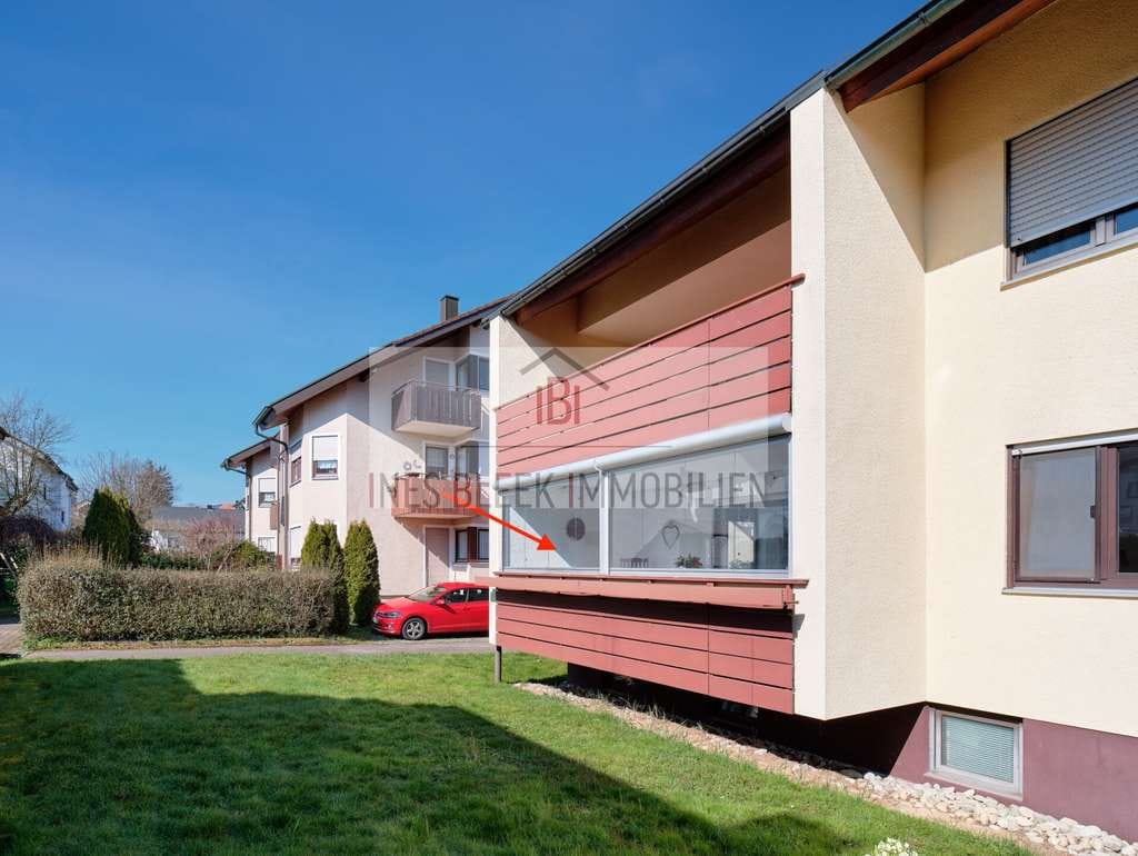Immobilie in Hattenhofen - Großzügige 3-Zi.-Wohnung + Einzelgarage in ruhiger Sackgassenlage - Bild 2