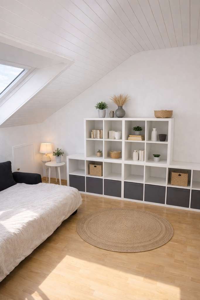 Immobilie in Ingersheim - Helle 2,5-Zimmer-Dachwohnung mit Balkon in charmantem, kleiner Wohneinheit - Bild 0