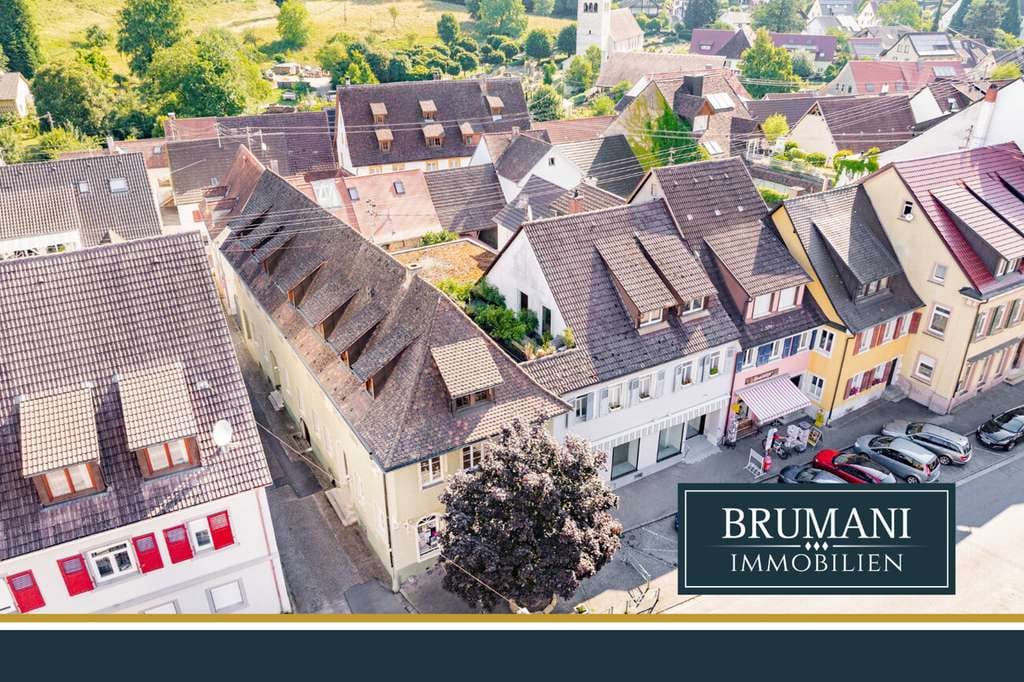 Immobilie in Sulzburg - BRUMANI | Renditestarkes Anlageobjekt – 465 m² Fläche, Wohnungen & Gewerbe kombiniert - Bild 0