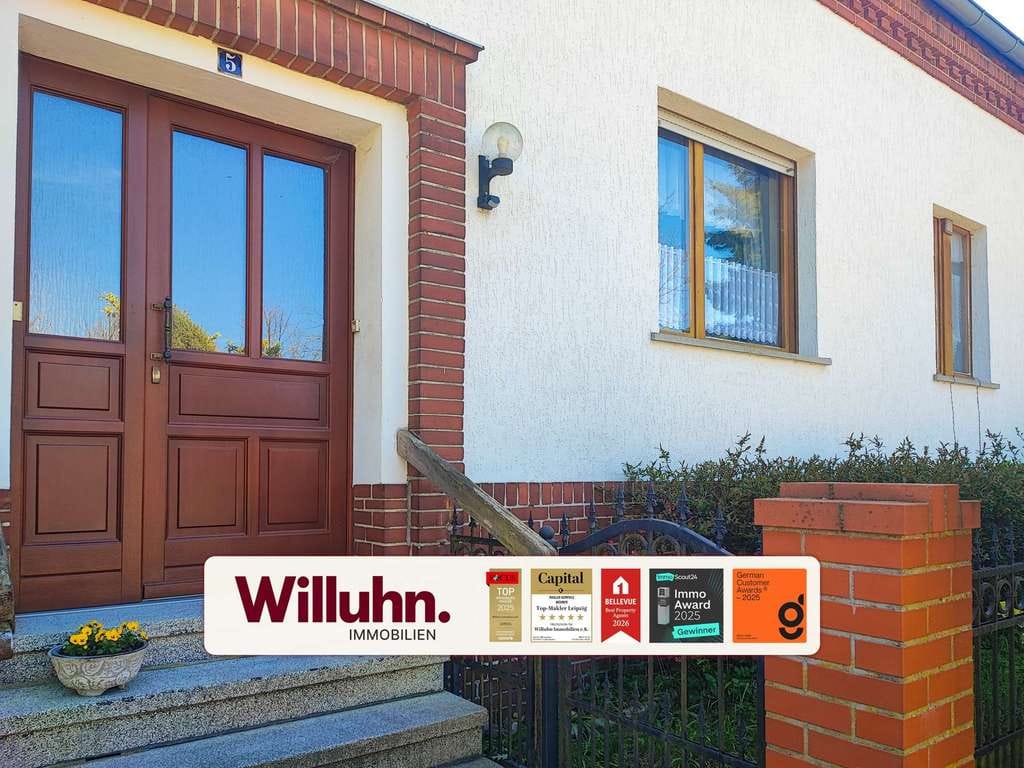 Immobilie in Wittenberg - Ein Zuhause mit Seele: historisches Schuldirektorenhaus im idyllischen Dorfensemble - Bild 0