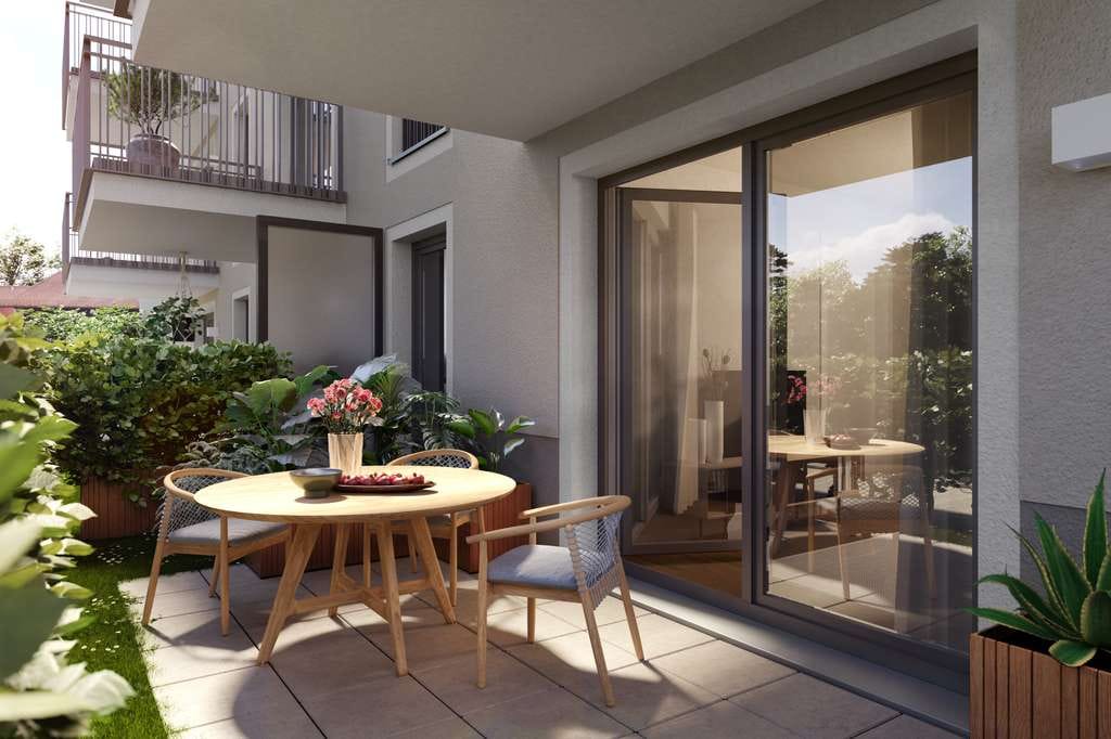 Immobilie in Oberschleißheim - Schöne 1,5-Zimmer-Wohnung mit Terrasse - Bild 0