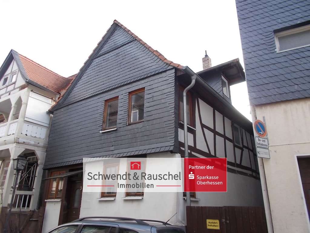 Immobilie in Ortenberg - Günstig ins Eigenheim! Fachwerkhaus in Ortenberg - Bild 0