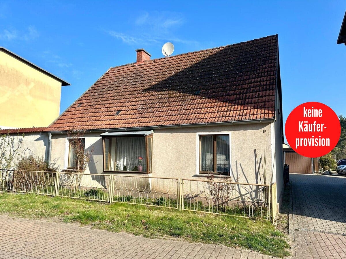 Immobilie in Ducherow - HORN IMMOBILIEN ++ kleines Einfamilienhaus in zentraler Lage in Ducherow - Bild 0
