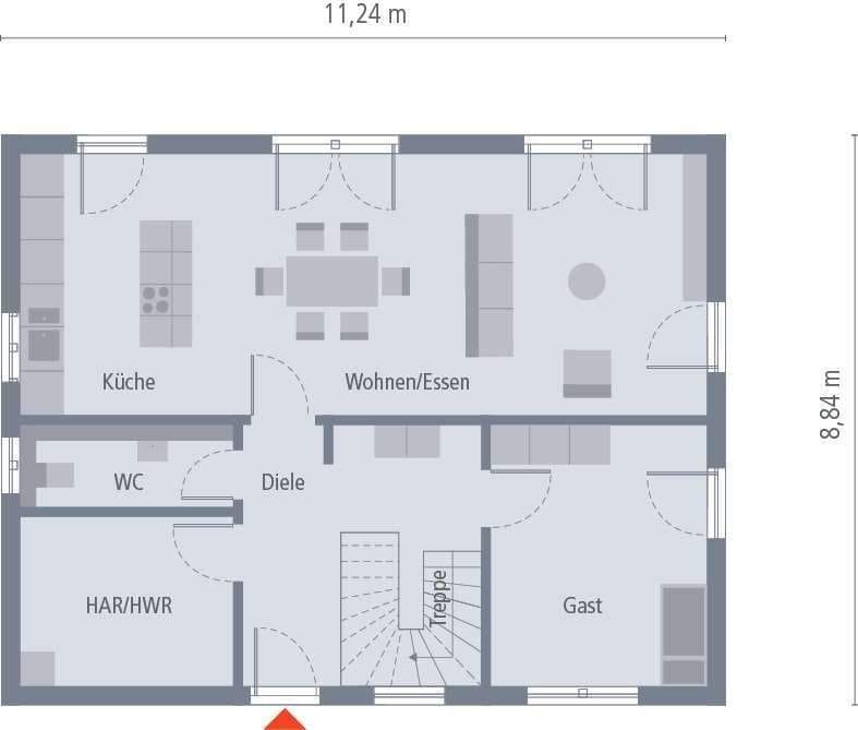 Immobilie in St. Johann - KLASSISCHER GRUNDRISS - GROSSZÜGIGES HAUS - Bild 4