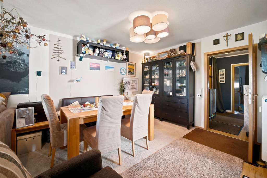 Immobilie in Bruckmühl - Sehr gut ausgestattete 2-Zi-Whg. mit SW-Balkon und Blick ins Grüne - Bild 3