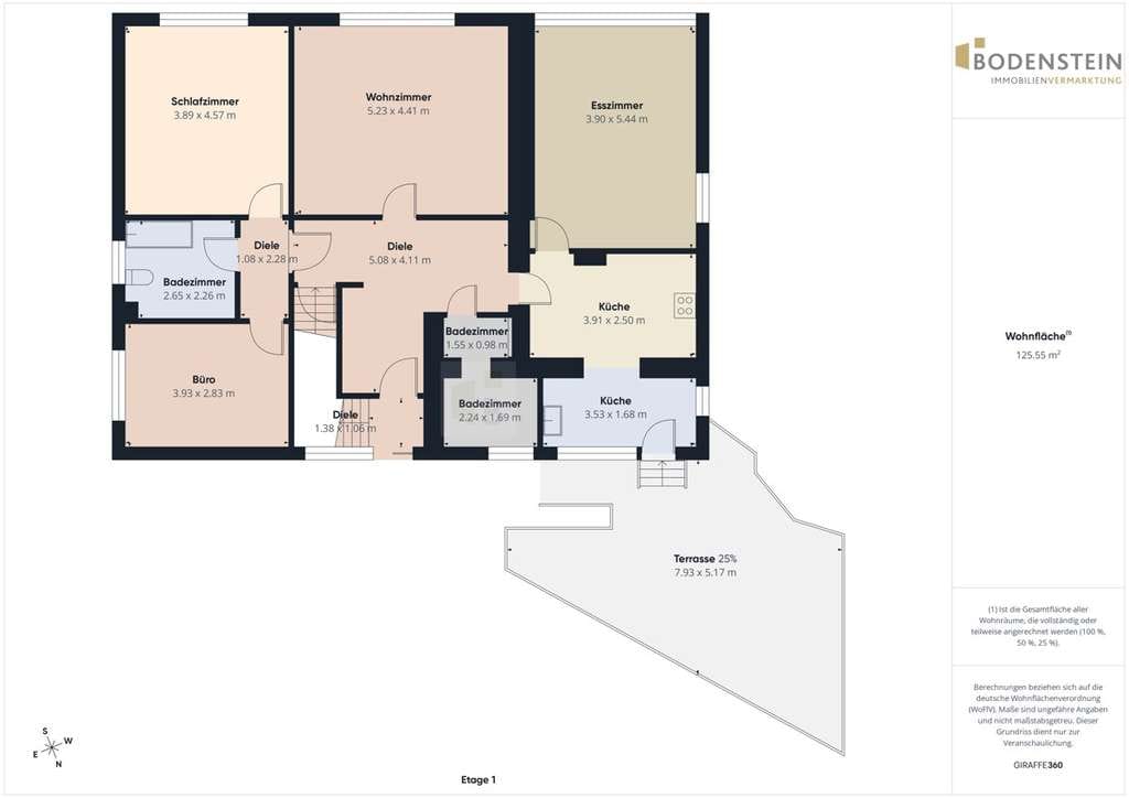 Immobilie in Bad Schwalbach - Naturnahes Wohnen mit Weitblick & Pool | 3 Wohnungen mit 333 m² | Nähe Bad Schwalbach und Wiesbaden - Bild 2