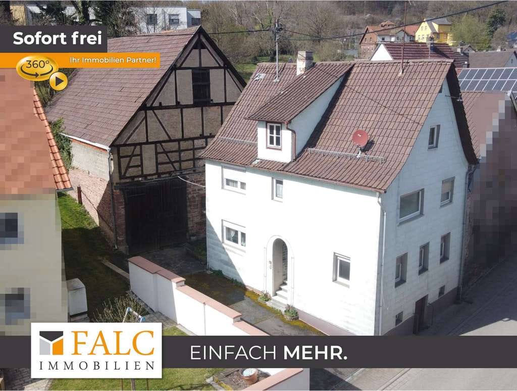 Immobilie in Elztal - Charmantes Bauernhaus mit angrenzender Scheune und viel Potenzial - Bild 0