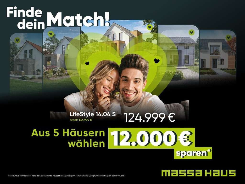 Immobilie in Allenbach - Das Aktionshaus LifeStyle 14.04 S - Jetzt profitieren: Für kurze Zeit mit Preisvorteil von massa Hau - Bild 0