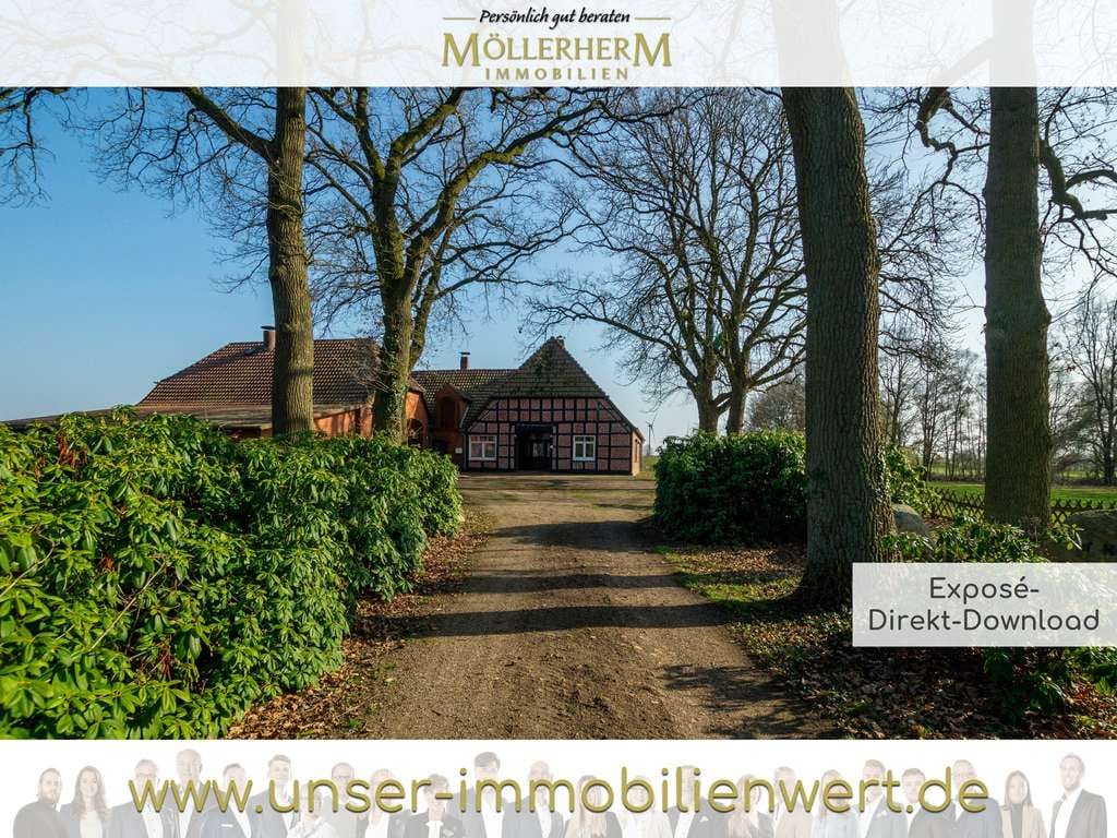 Immobilie in Emtinghausen - Pferdeliebhaber aufgepasst!  Resthof mit 1,3 ha Land in Thedinghausen - Bild 0