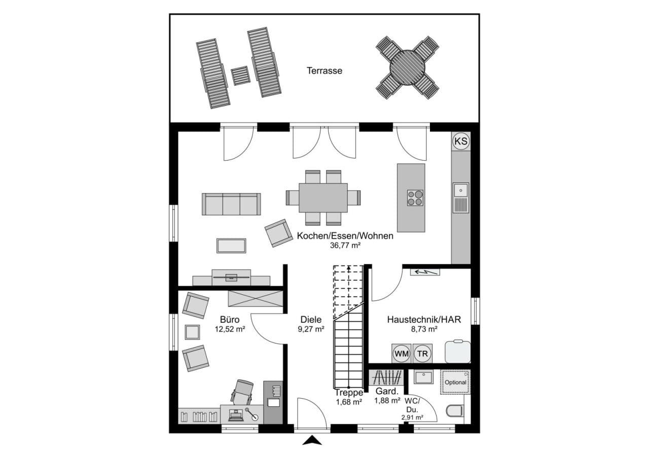 Immobilie in Ulmet - Ein Traumhaus als Effizienzhaus incl. Keller und Grundstück - Bild 3