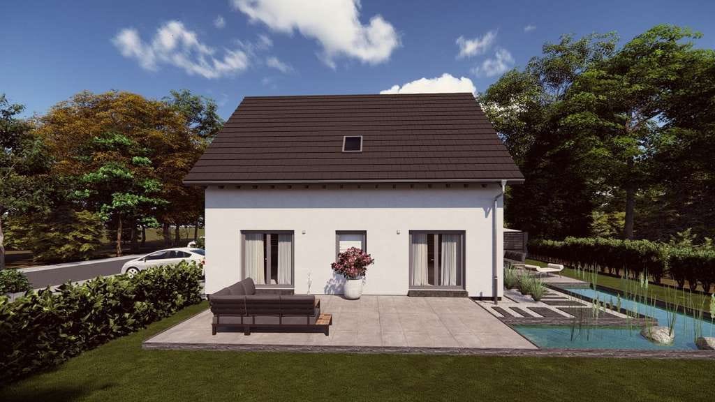Immobilie in Strüth - MODERN UND KOMFORTABEL WOHNEN UNTER EINEM DACH - 2 Wohnungen - Malervorbereitet - inkl. Grundstück - Bild 0