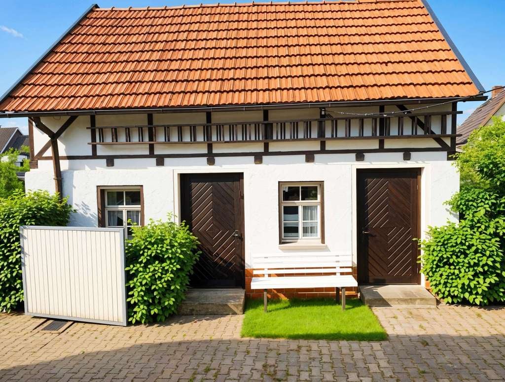 Immobilie in Südharz - Kleines Fachwerkhaus für Paare oder als Ferienhaus - Bild 2