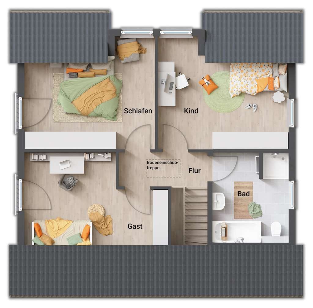 Immobilie in Buttenwiesen - Variabel & Zeitlos - Haus mit Grundstück in Buttenwiesen-Unterthürheim - Bild 3