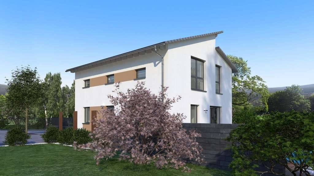 Immobilie in Biebrich - EINFAMILIENHAUS MIT VERSETZTEM PULTDACH - Malervorbereitet - inkl. Grundstück - Bild 3